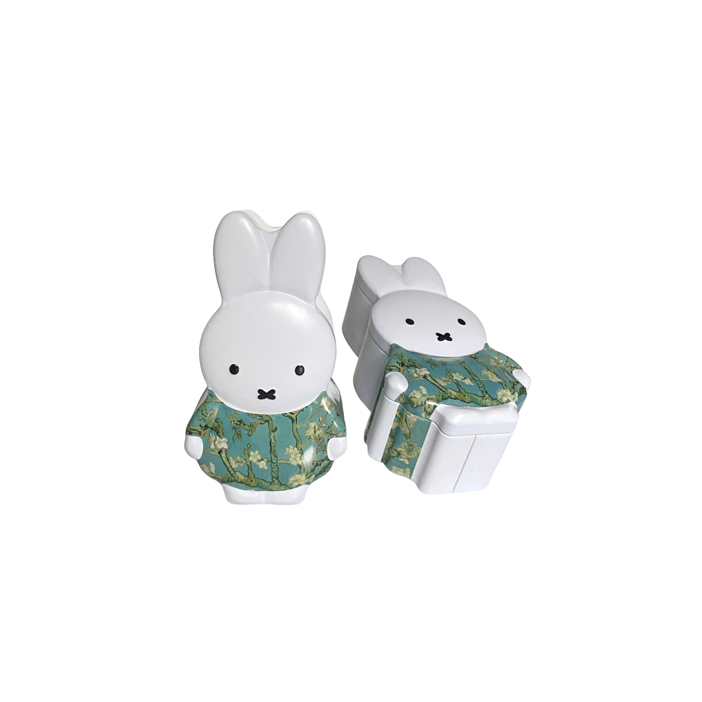 3D tin - Miffy almond blossom, 10cm