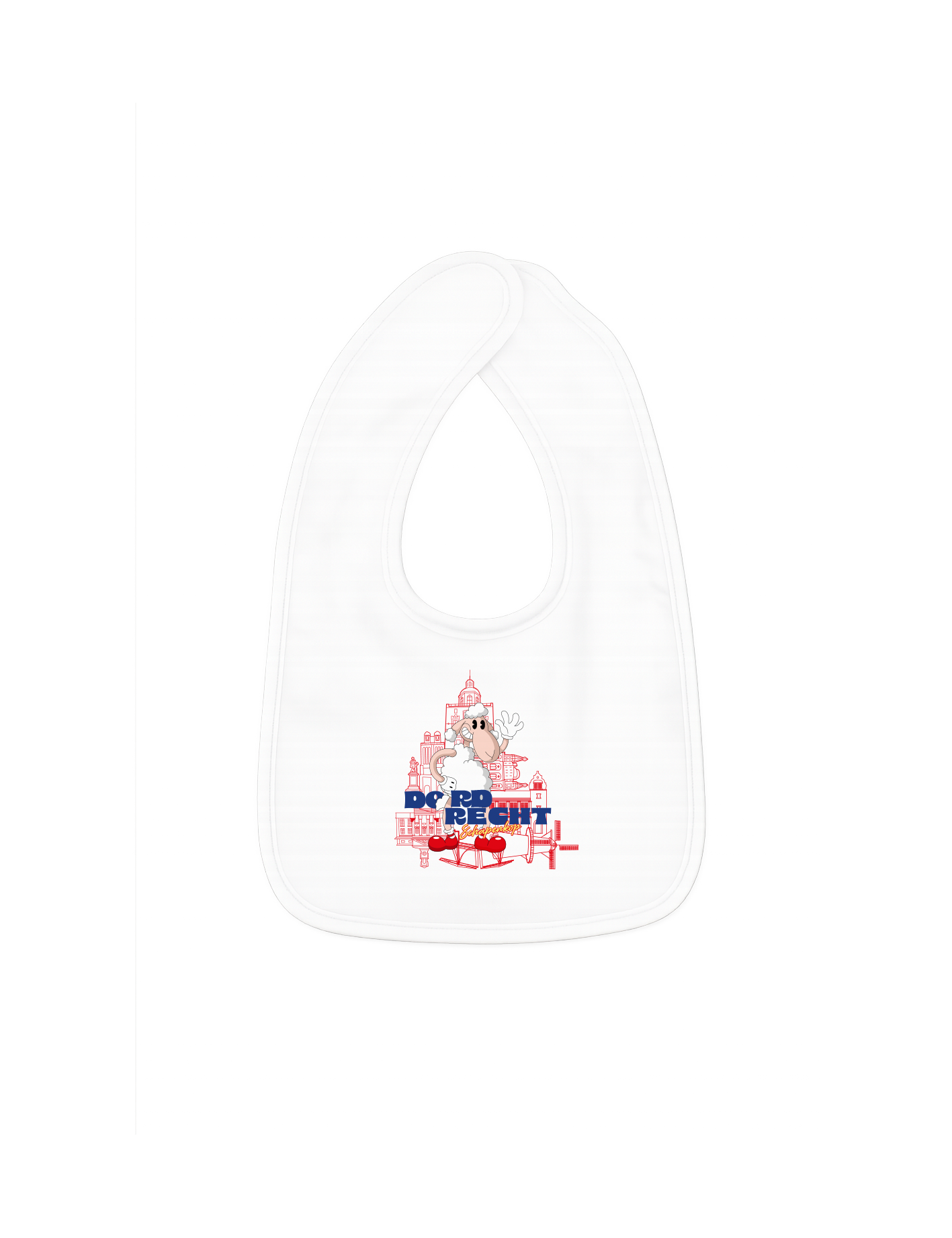 Baby slabbetje schapenkop