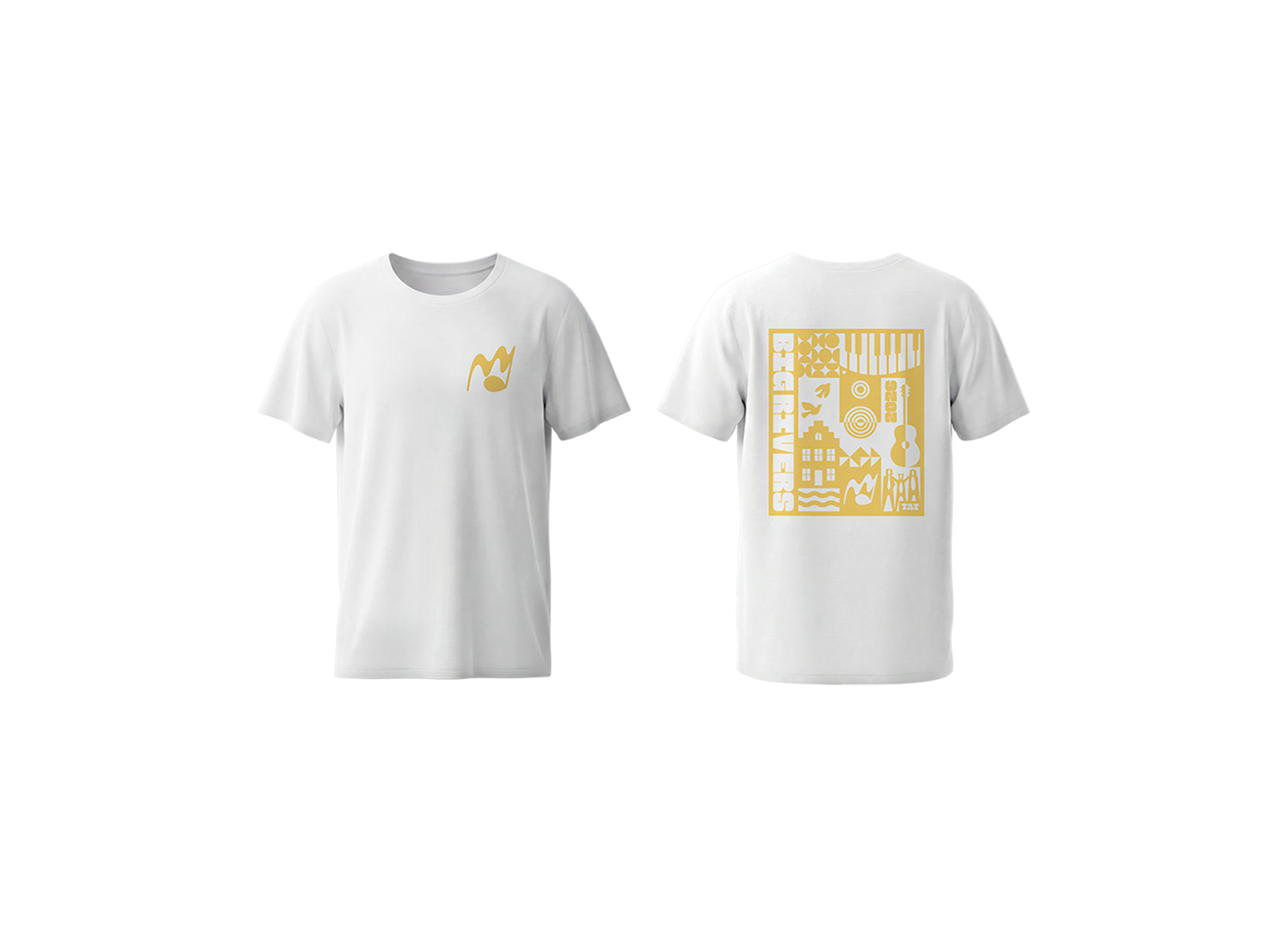 T-shirt 2026 wit