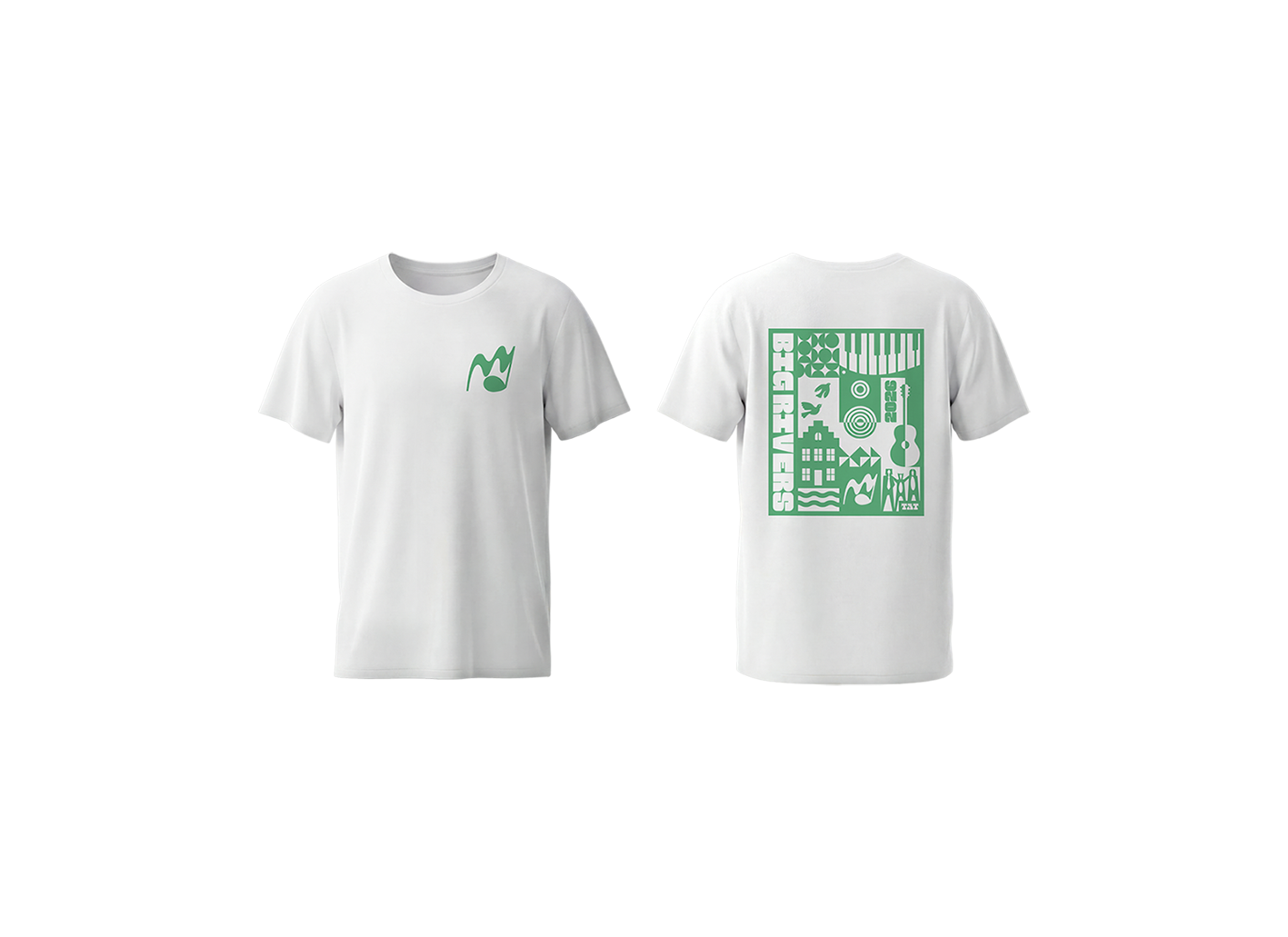 T-shirt 2026 wit