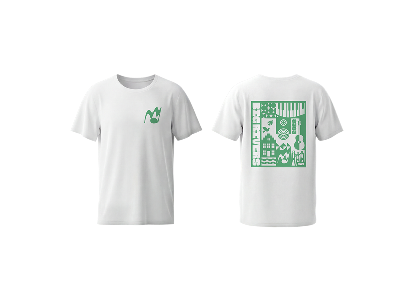 T-shirt 2026 wit