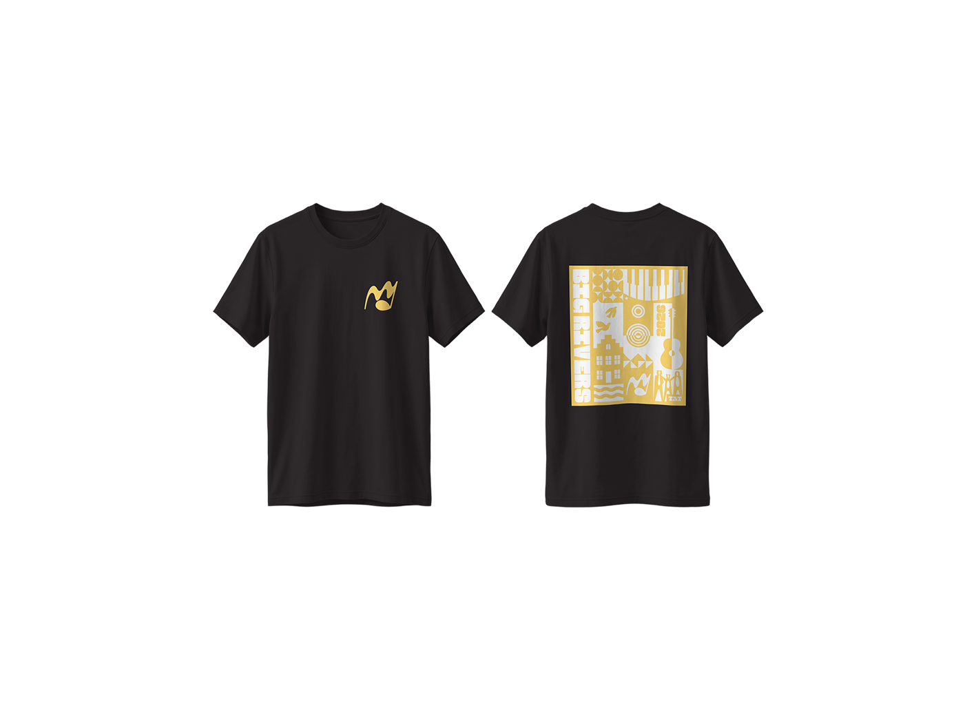 T-shirt 2026 zwart