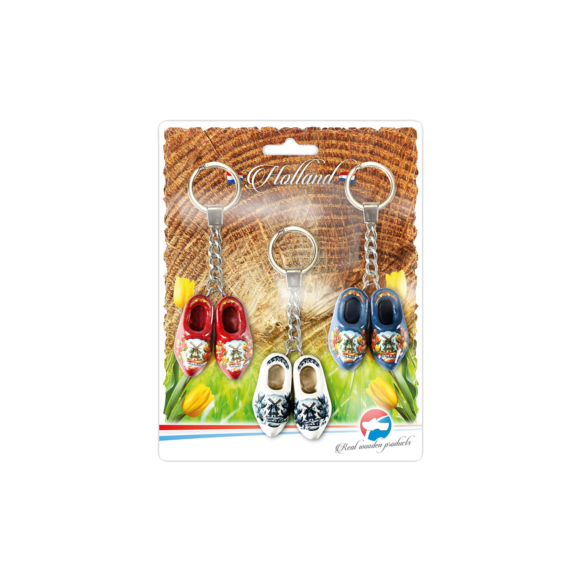 Keychains clogs pair 3x