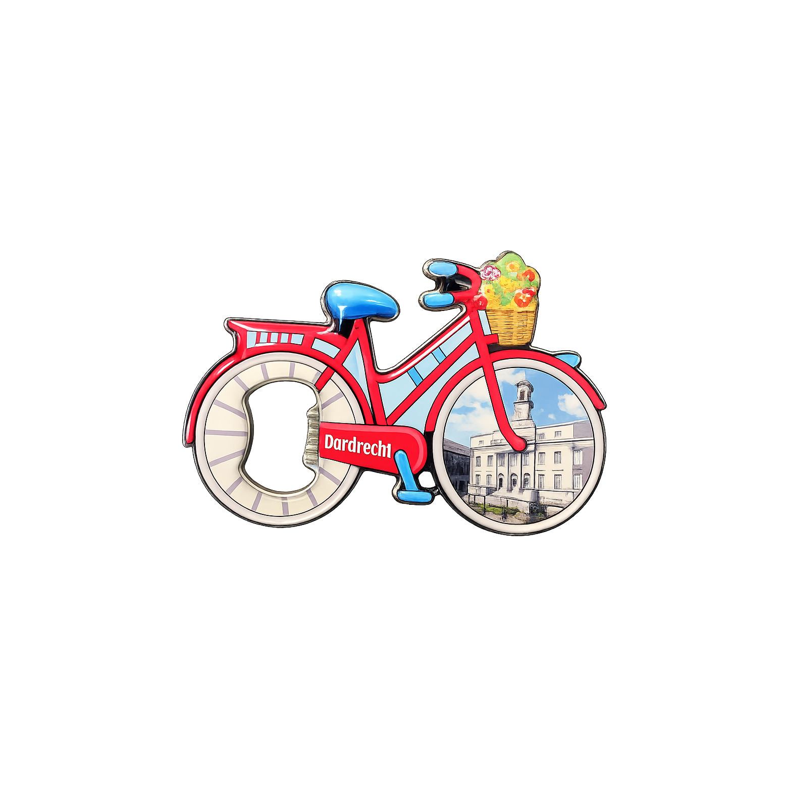 Bottle opener and magnet