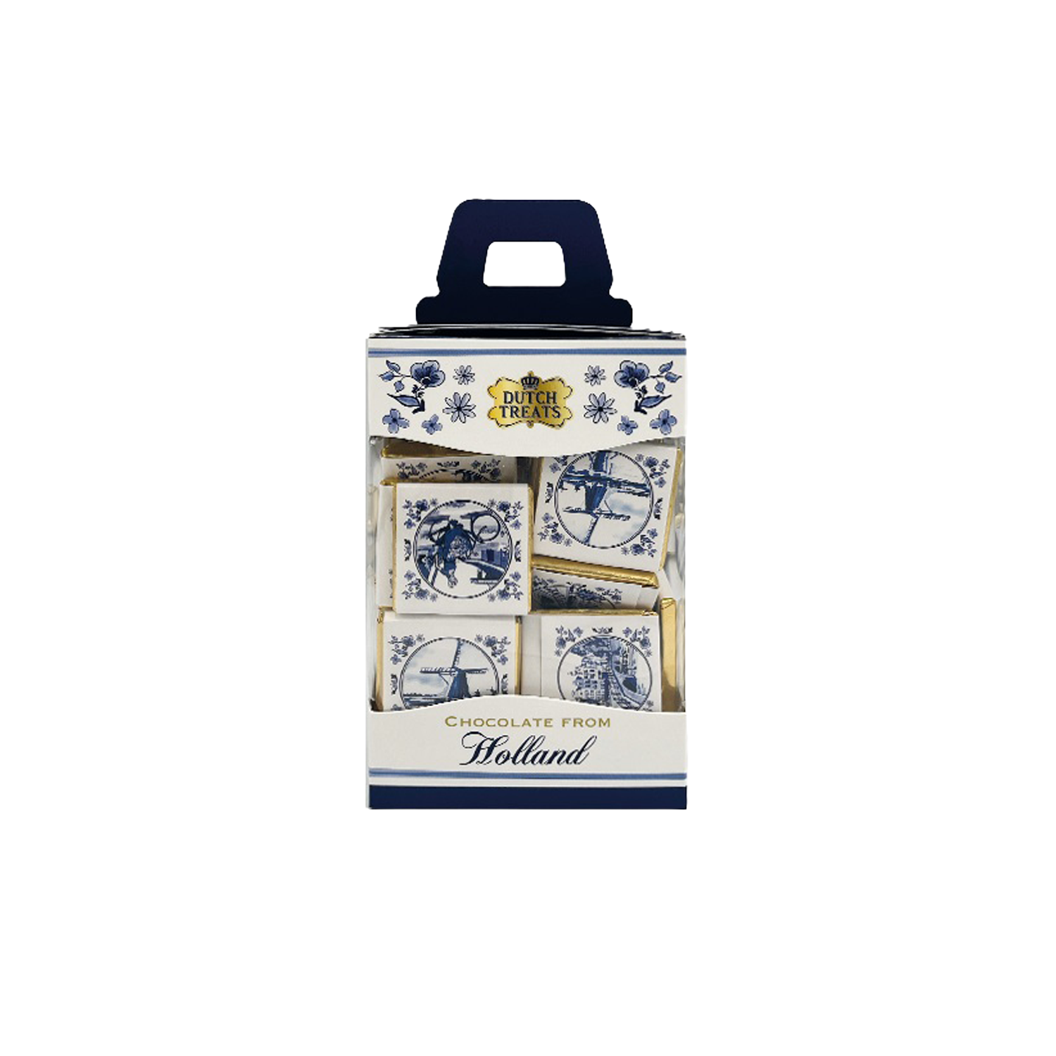Giftbox chocolade Delftsblauw