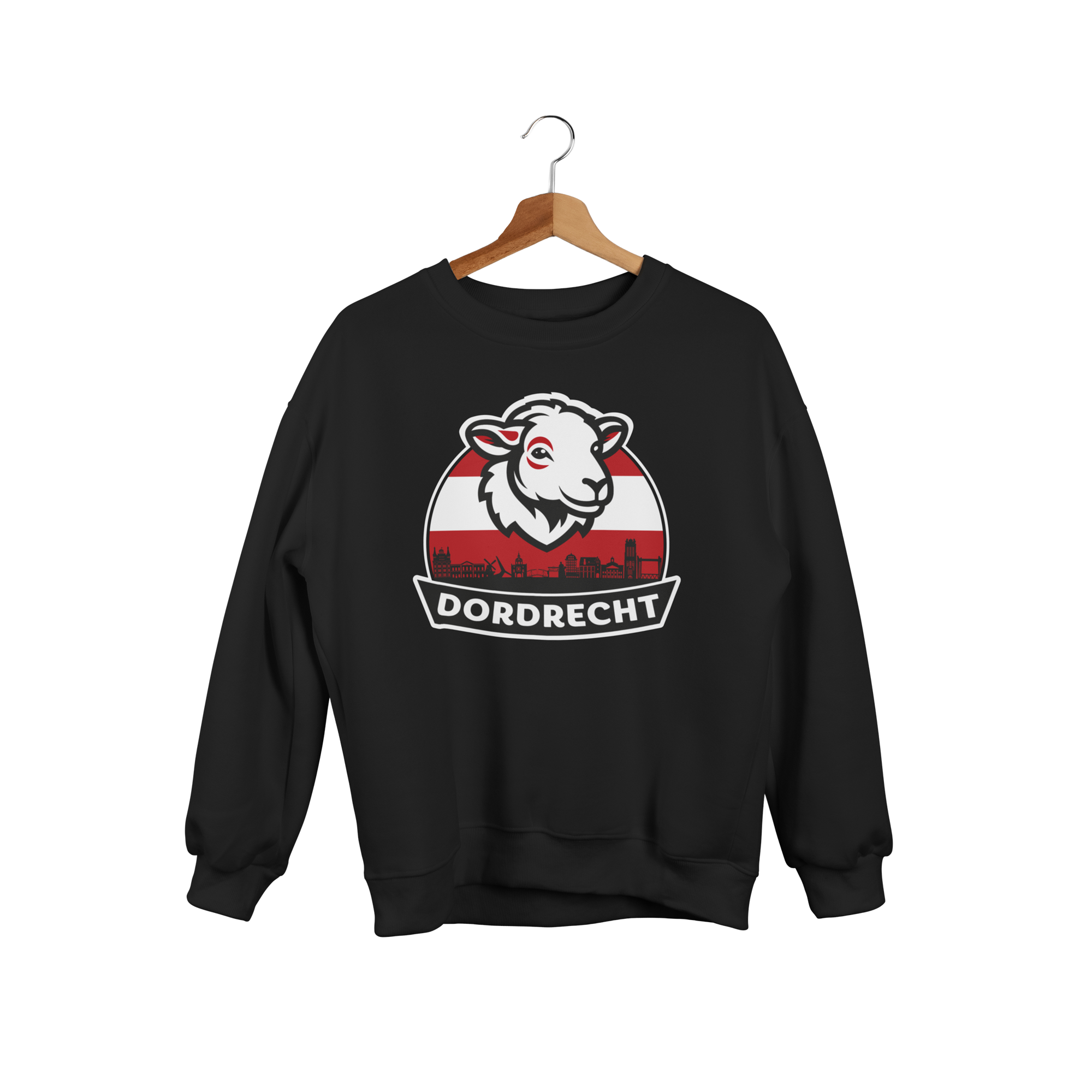 Sweater - Schapenkop + skyline Dordrecht