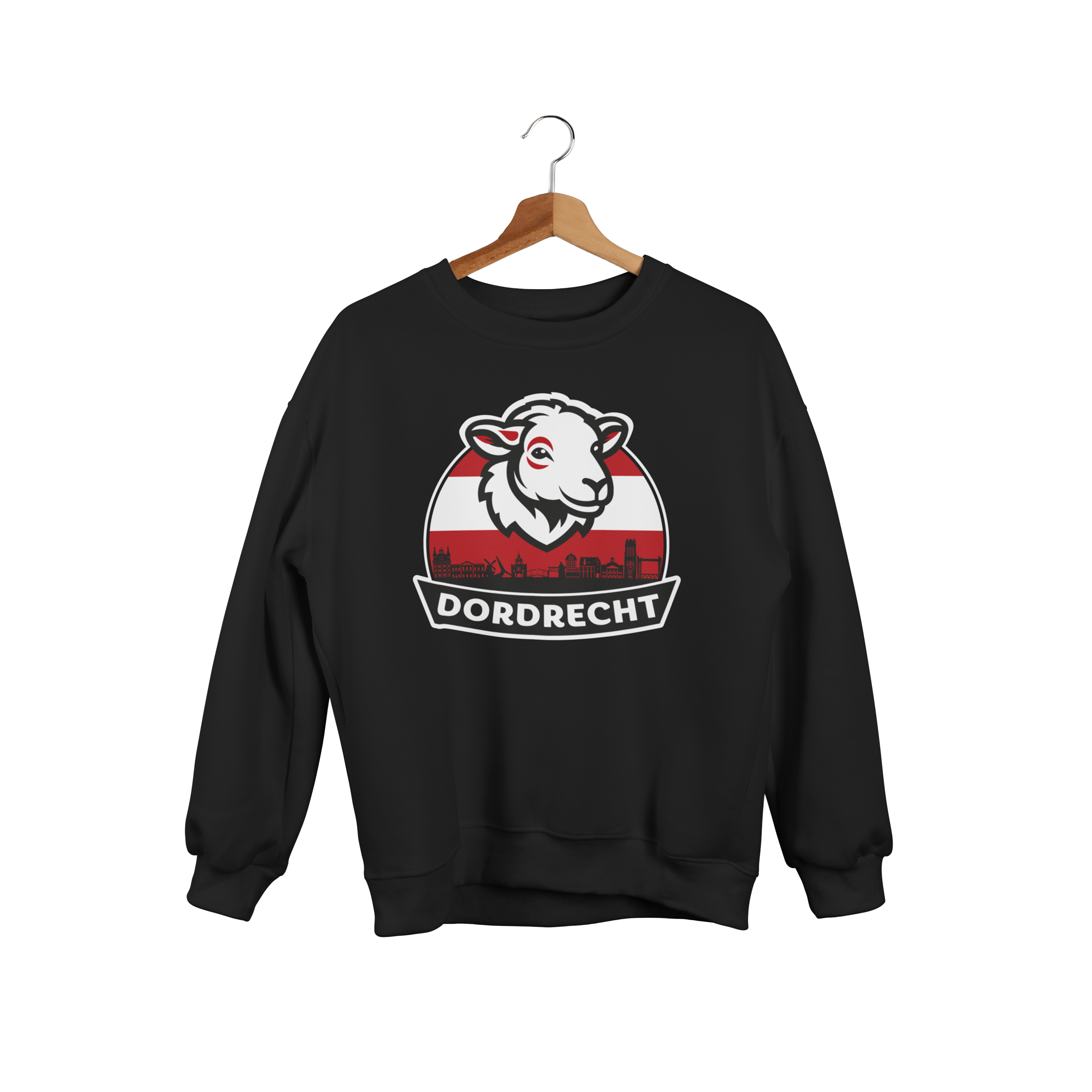 Sweater - Schapenkop + skyline Dordrecht