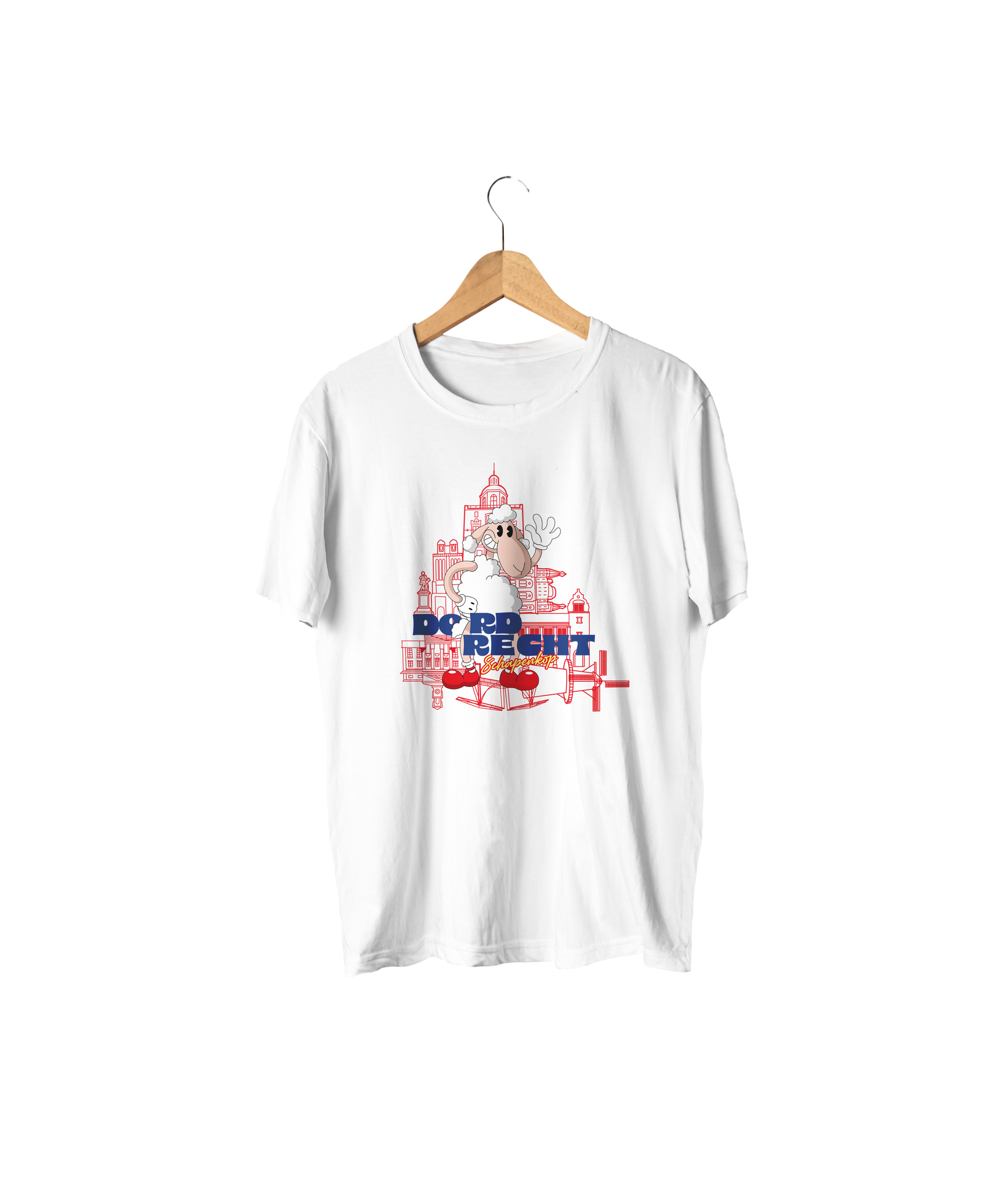 T-shirt - Schapenkop cartoon