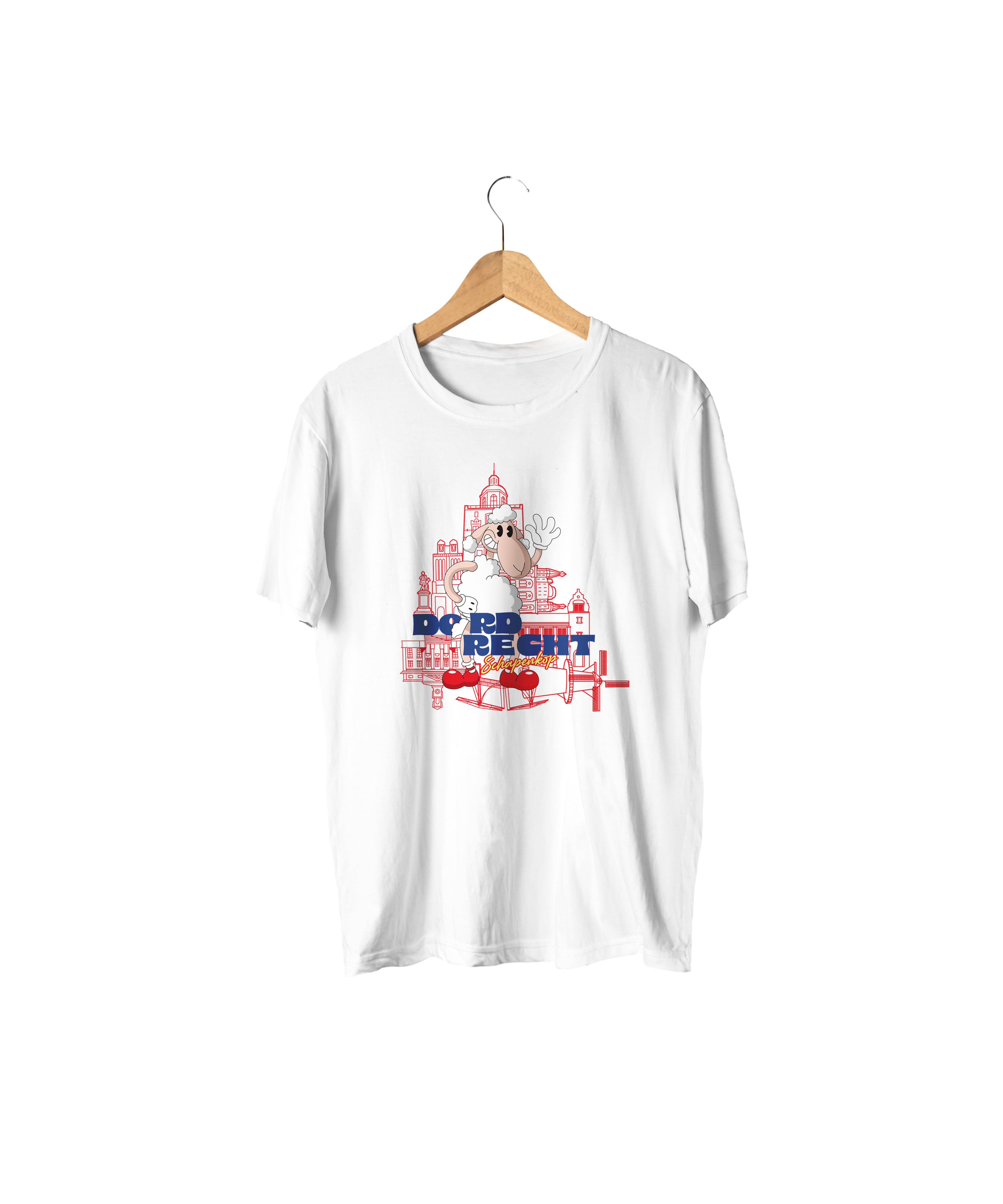 T-shirt - Schapenkop cartoon