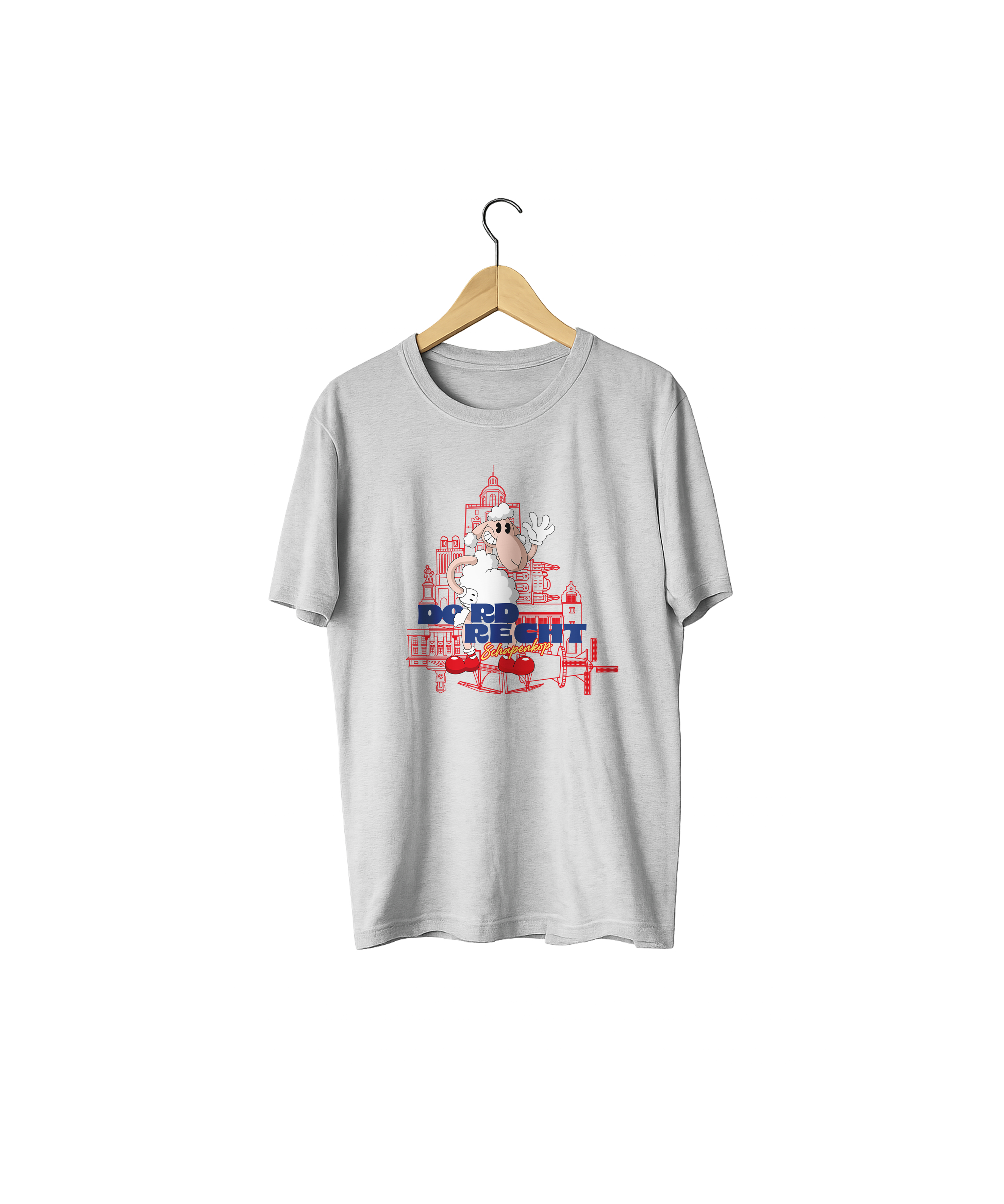 T-shirt - Sheep's Head cartoon
