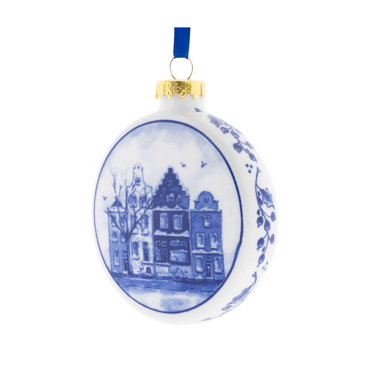 Kersthanger - Plat huisjes