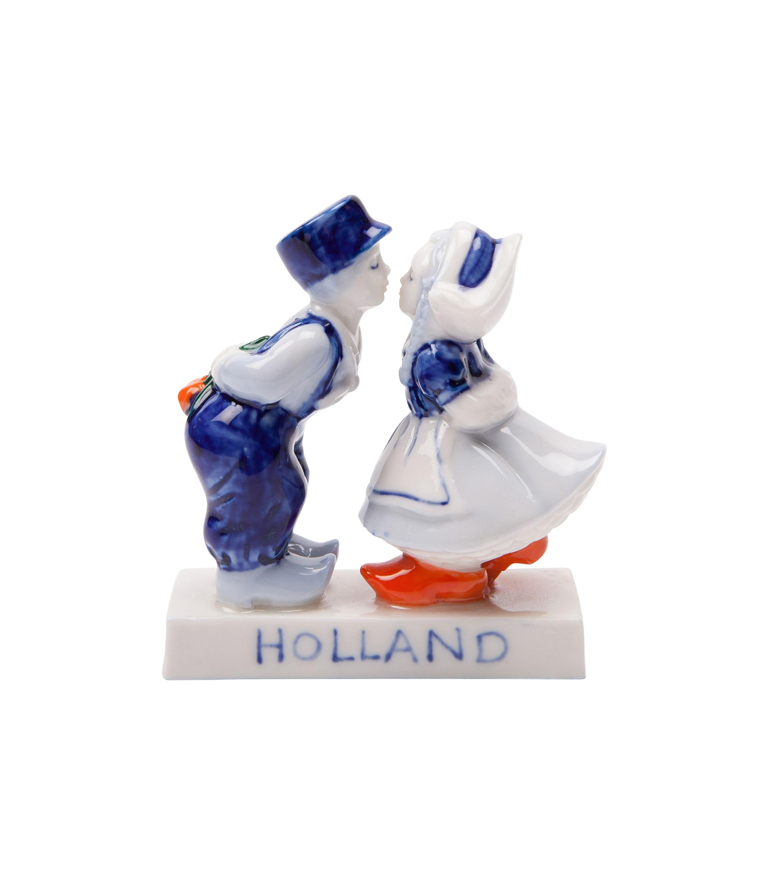 Kissing couple Heinen Delft Blue