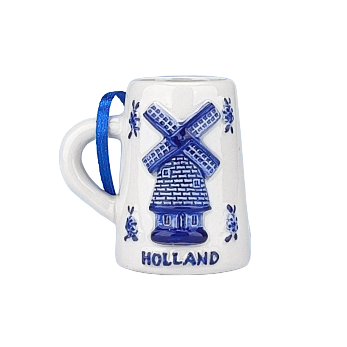 Kersthanger - mok met molen DB