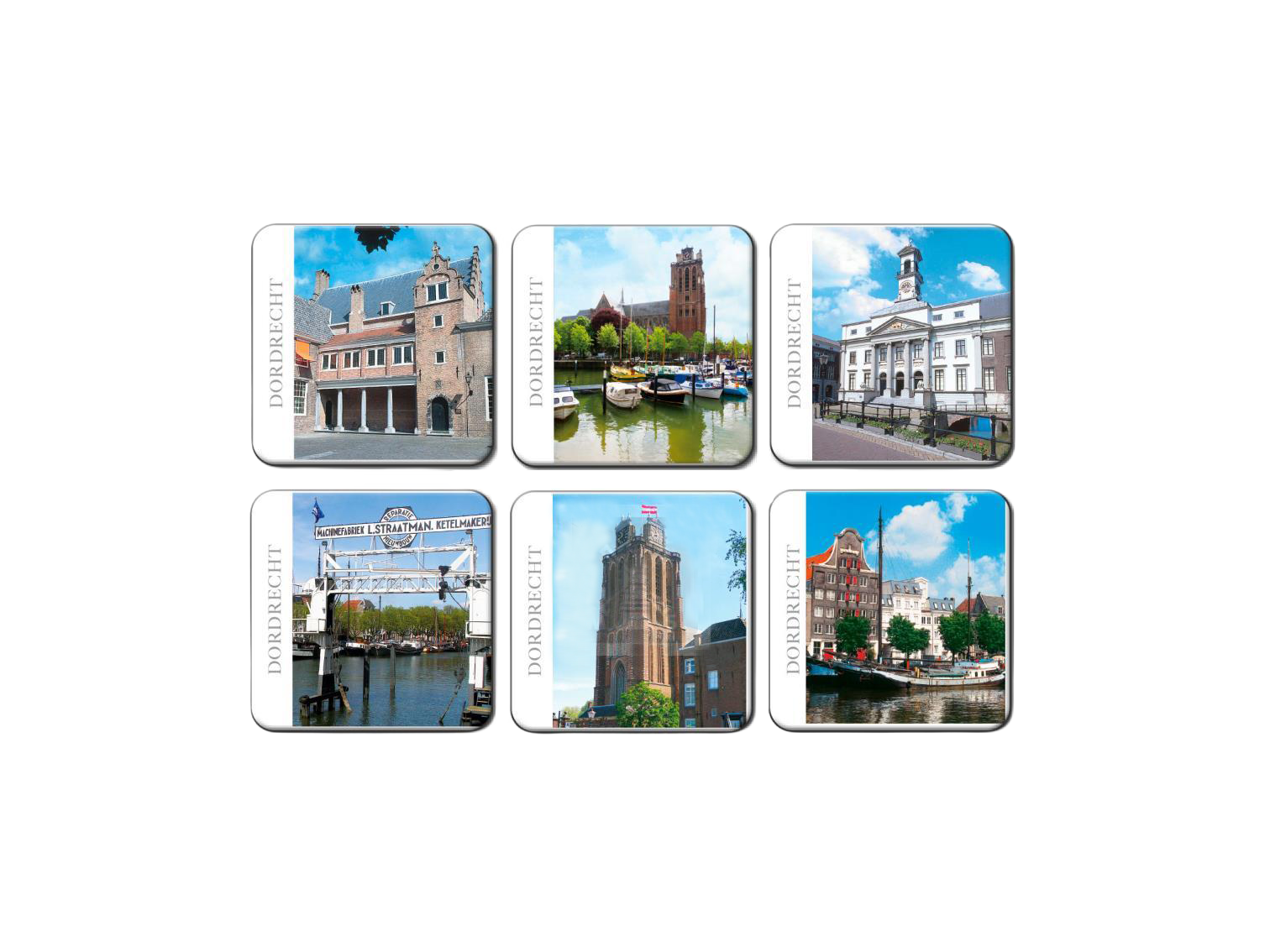 Coaster, set of 6