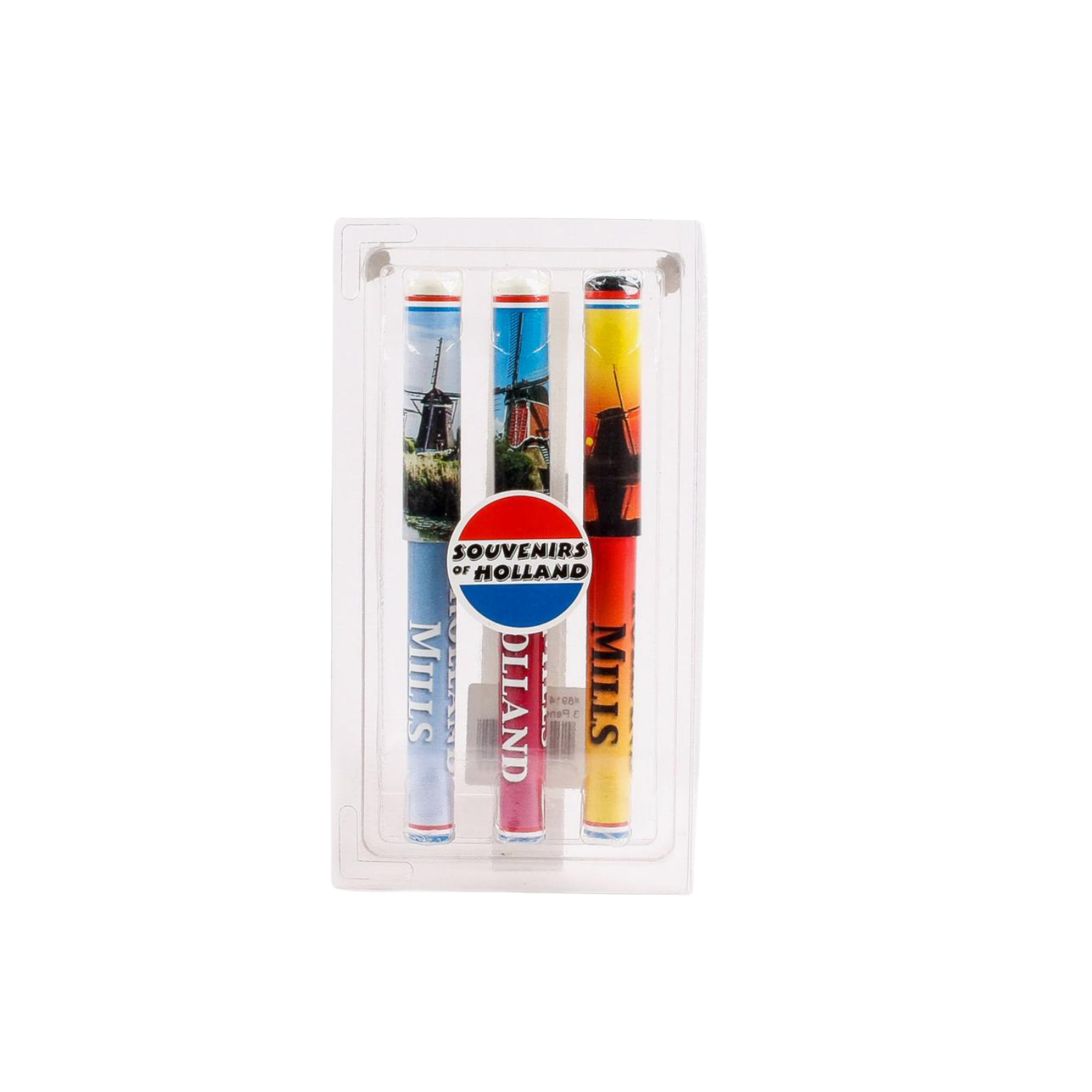 Pens in blister pack