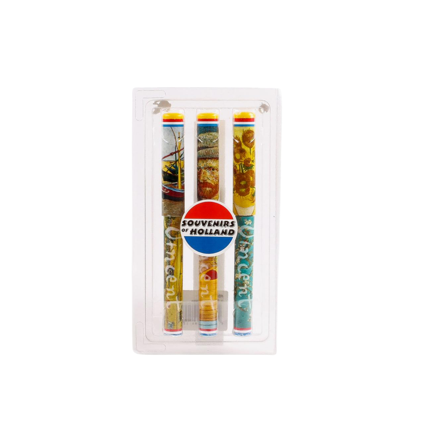 Pens in blister pack