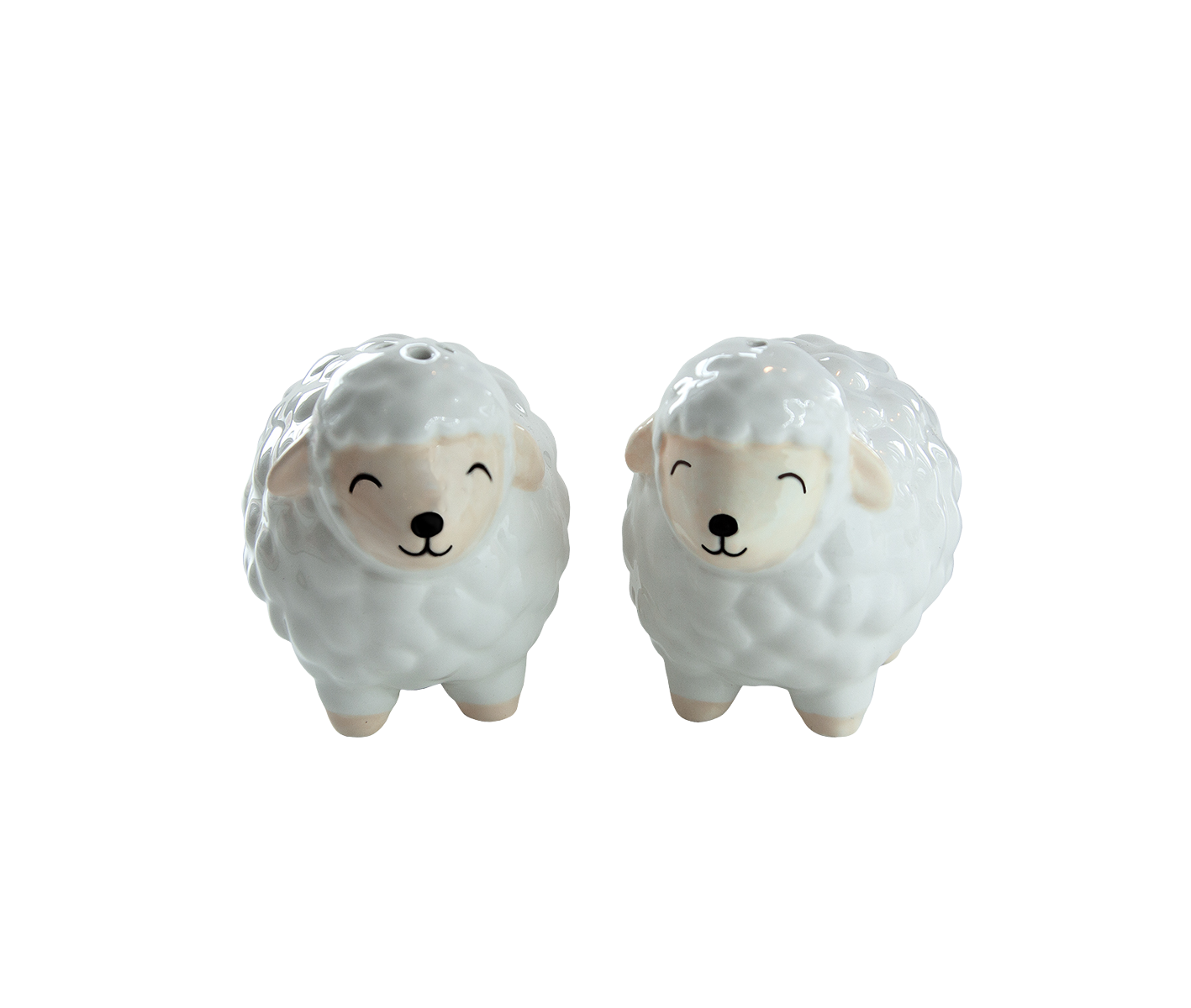 Peper en zoutstel schapen wit
