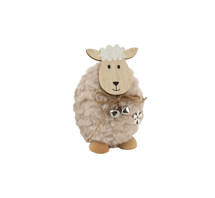 Pom pom schaap met belletje