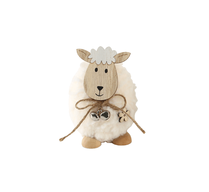 Pom pom schaap met belletje