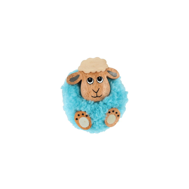 Pom pom magneet schaap