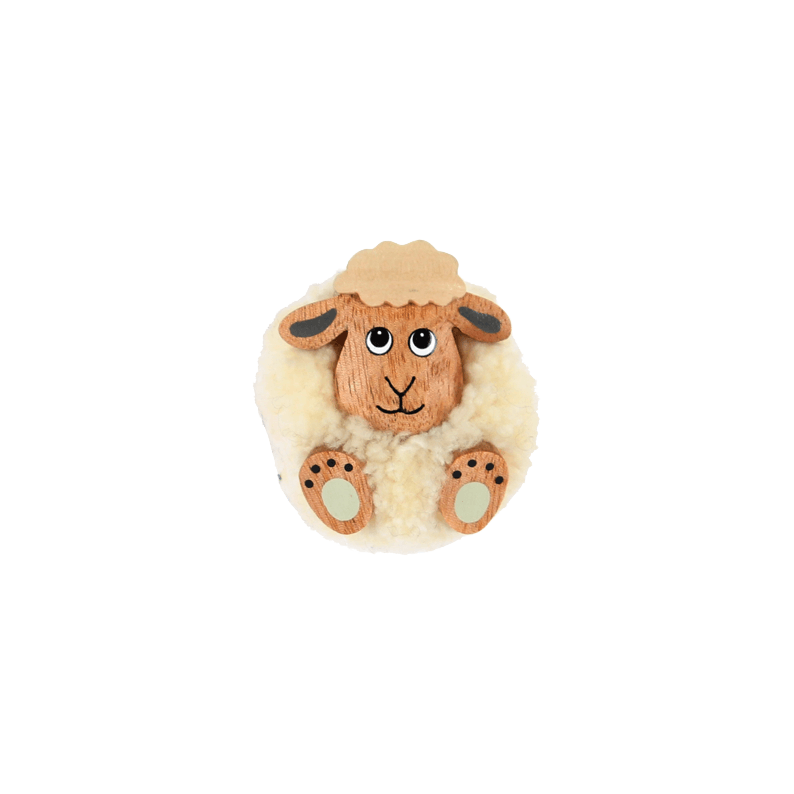 Pom pom magneet schaap