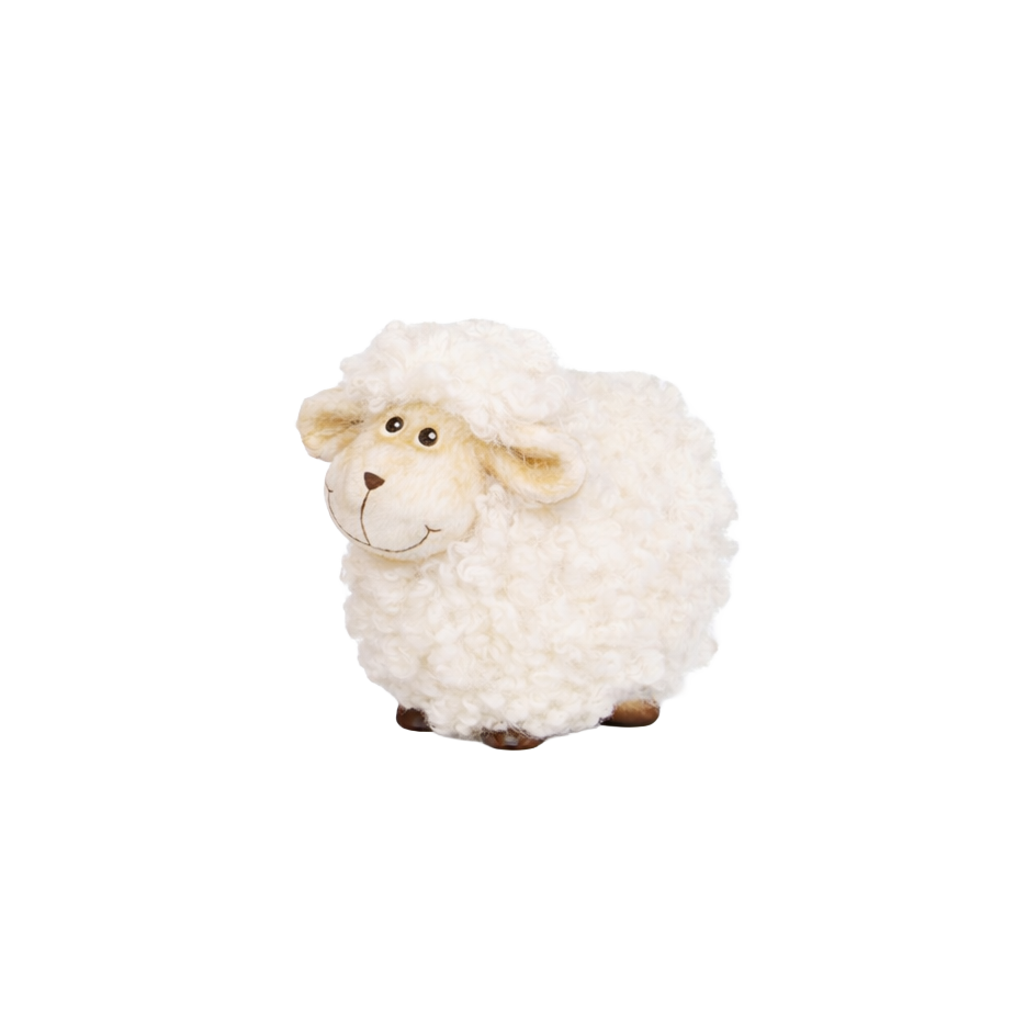 Schaapje met witte en bruine vacht