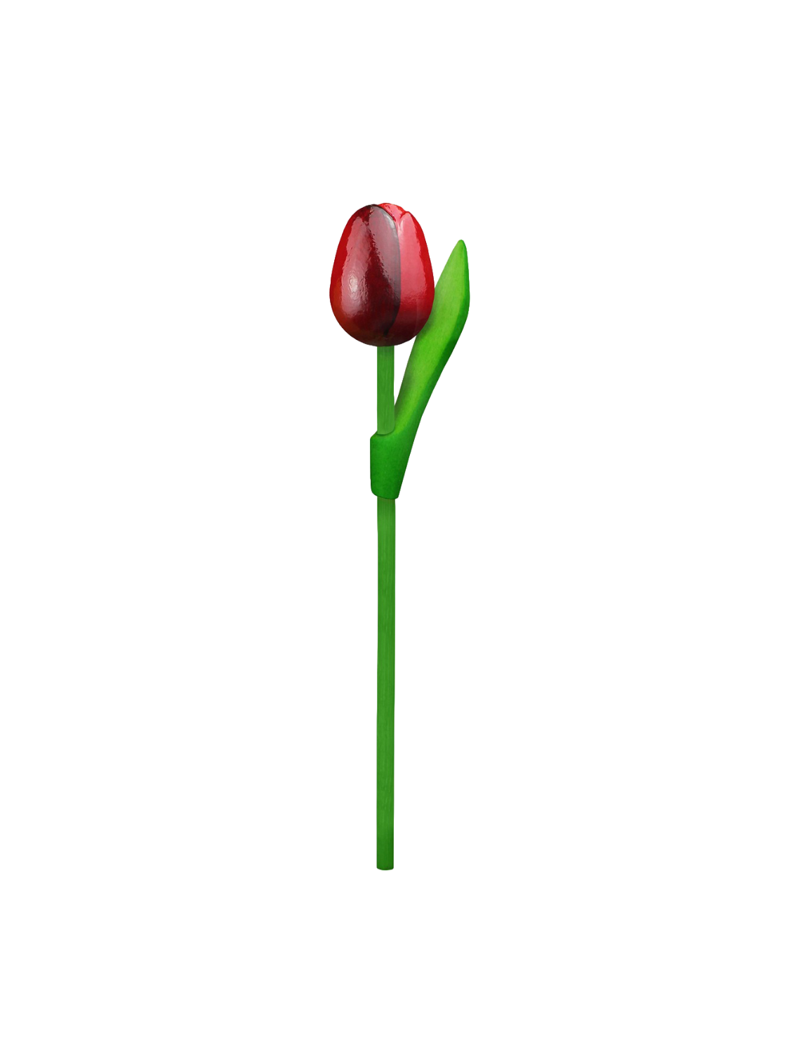 Tulp hout 20cm