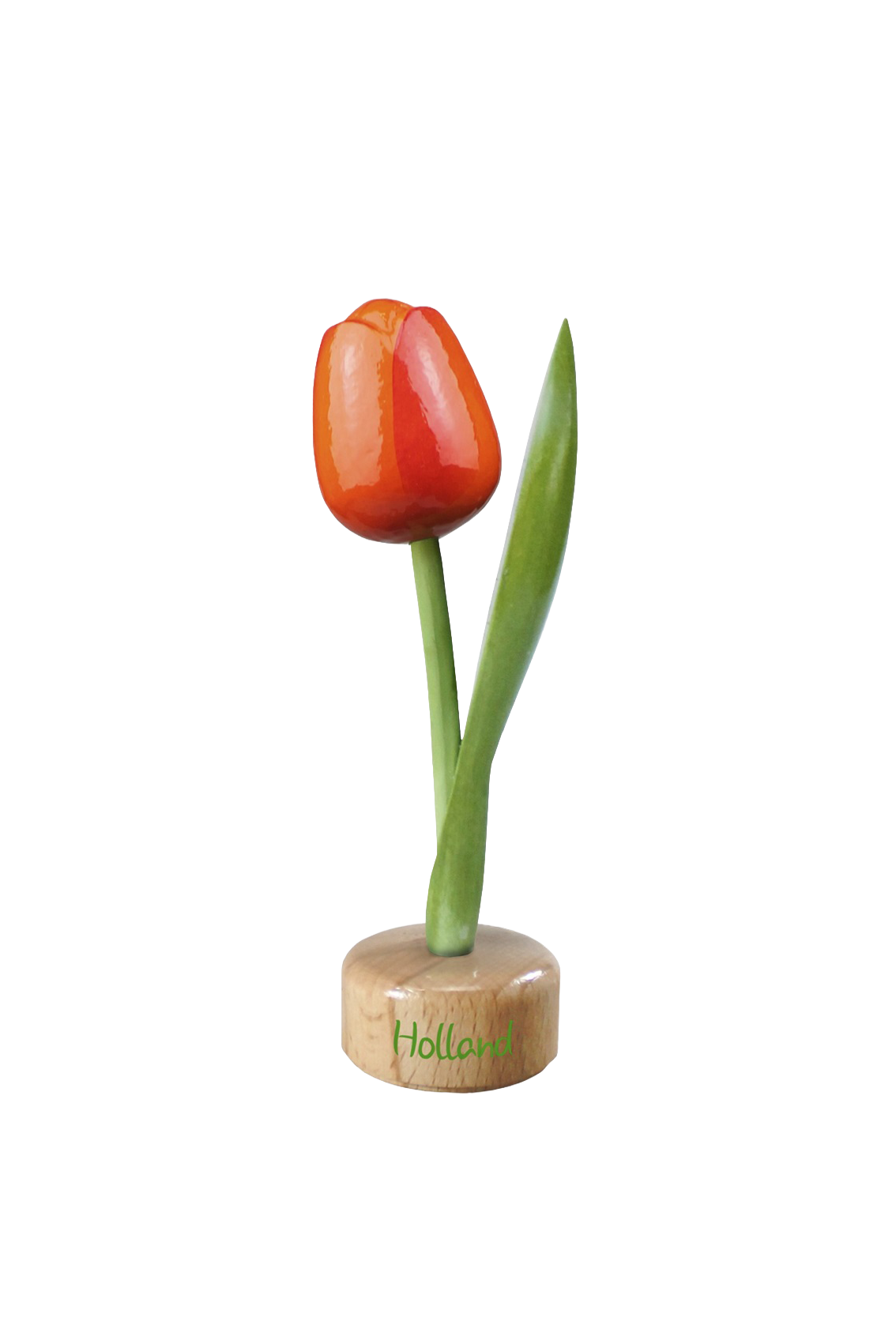 Tulp hout op voet 20cm