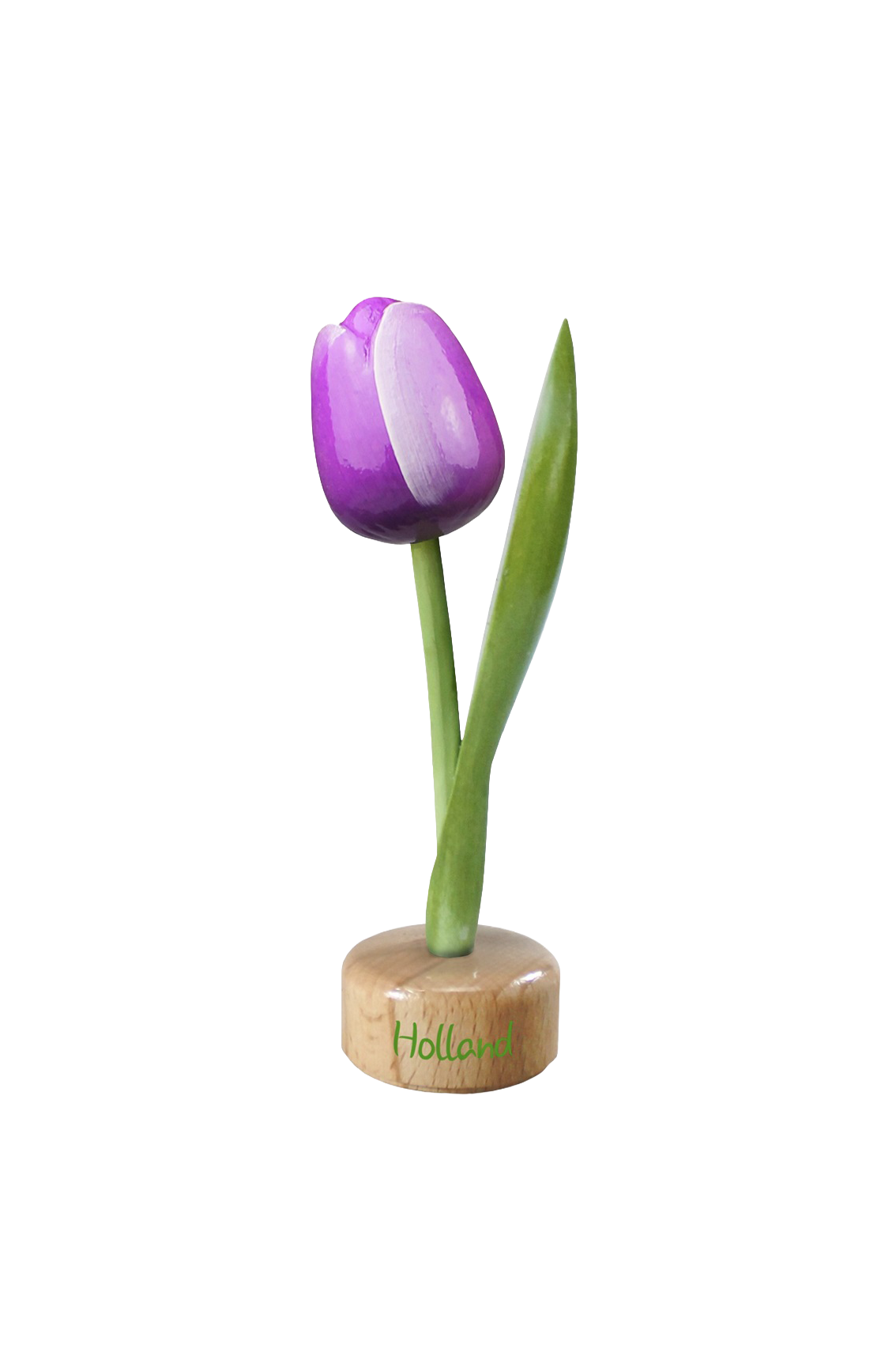 Tulp hout op voet 20cm
