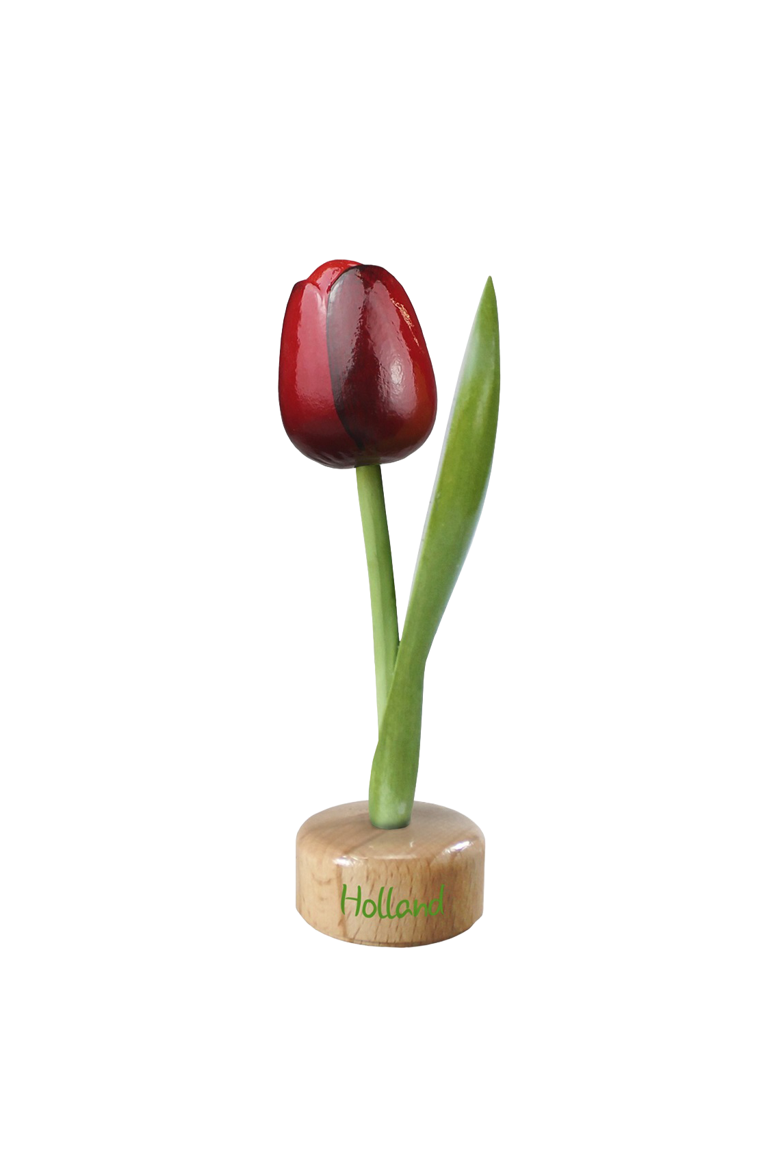 Tulp hout op voet 20cm