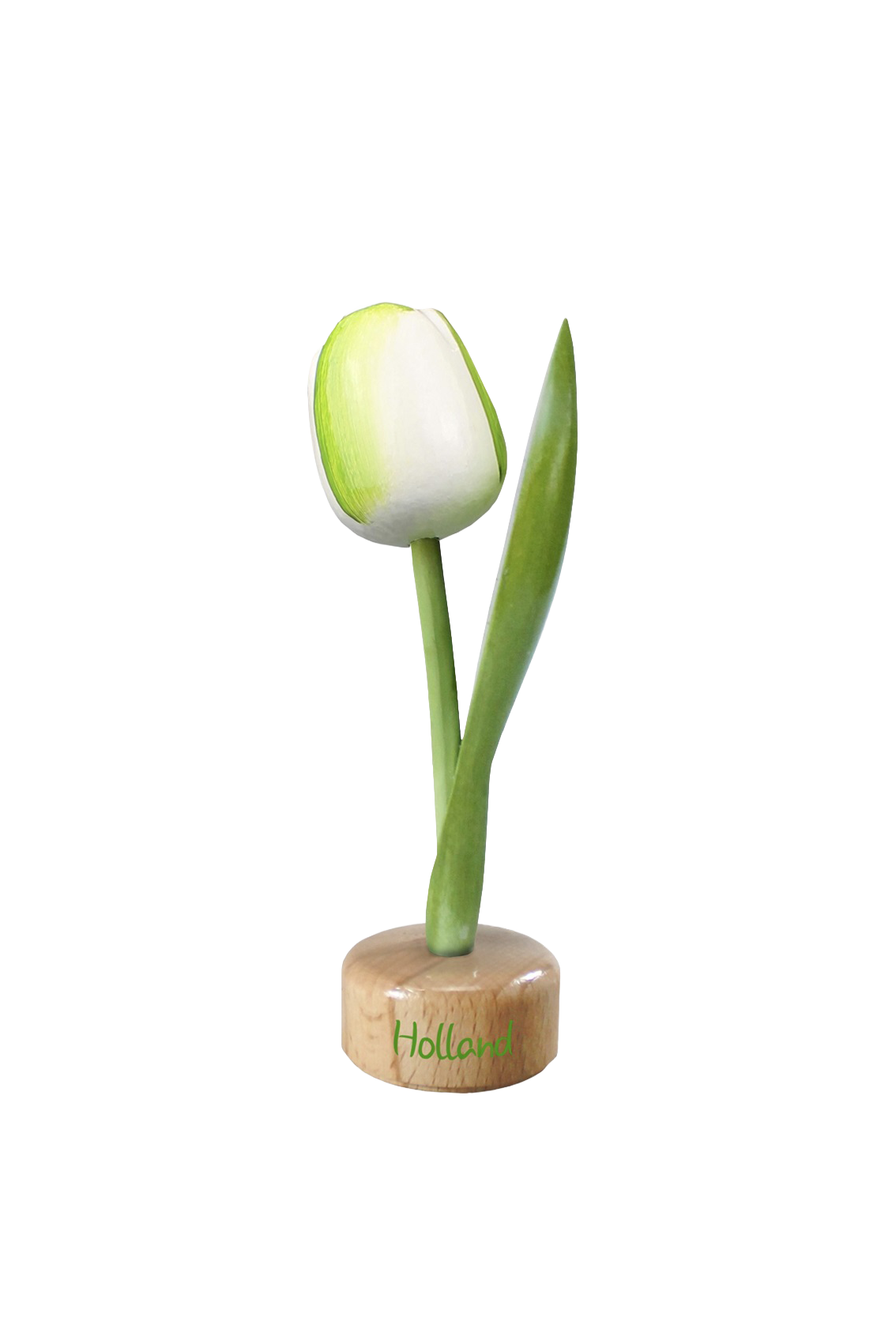 Tulp hout op voet 20cm