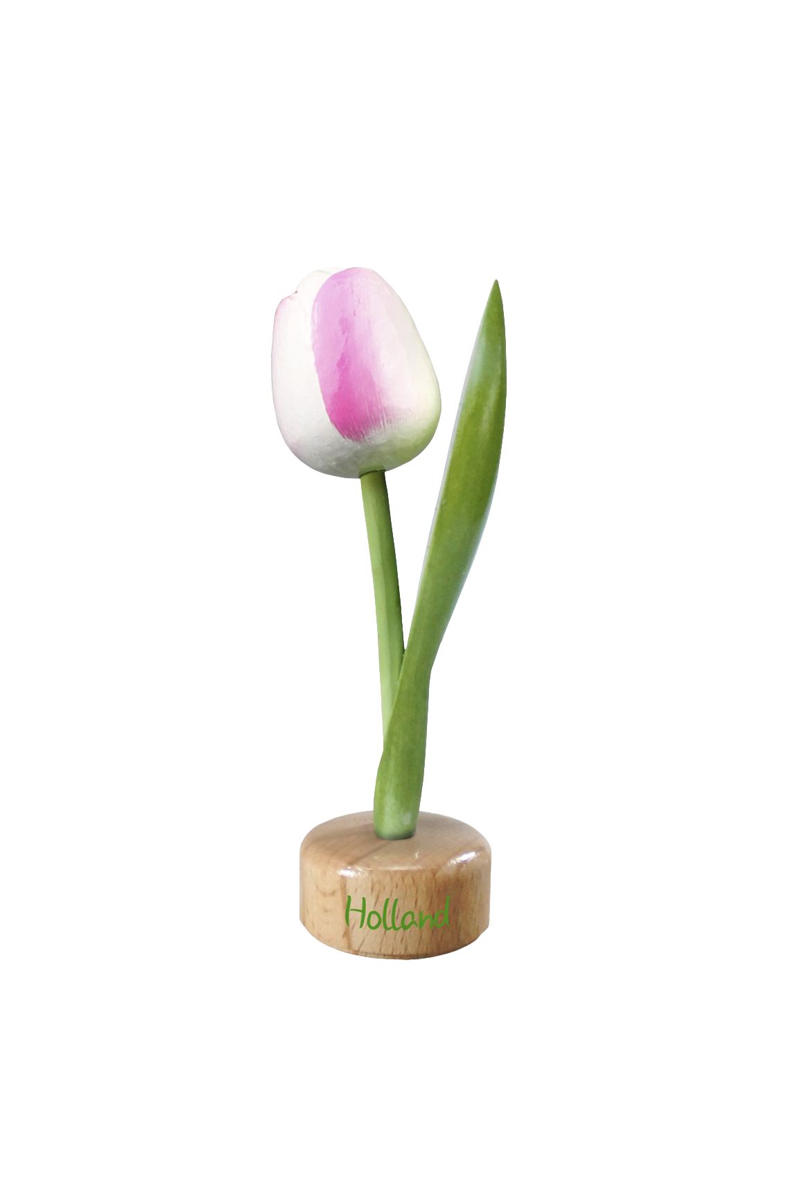 Tulp hout op voet 20cm