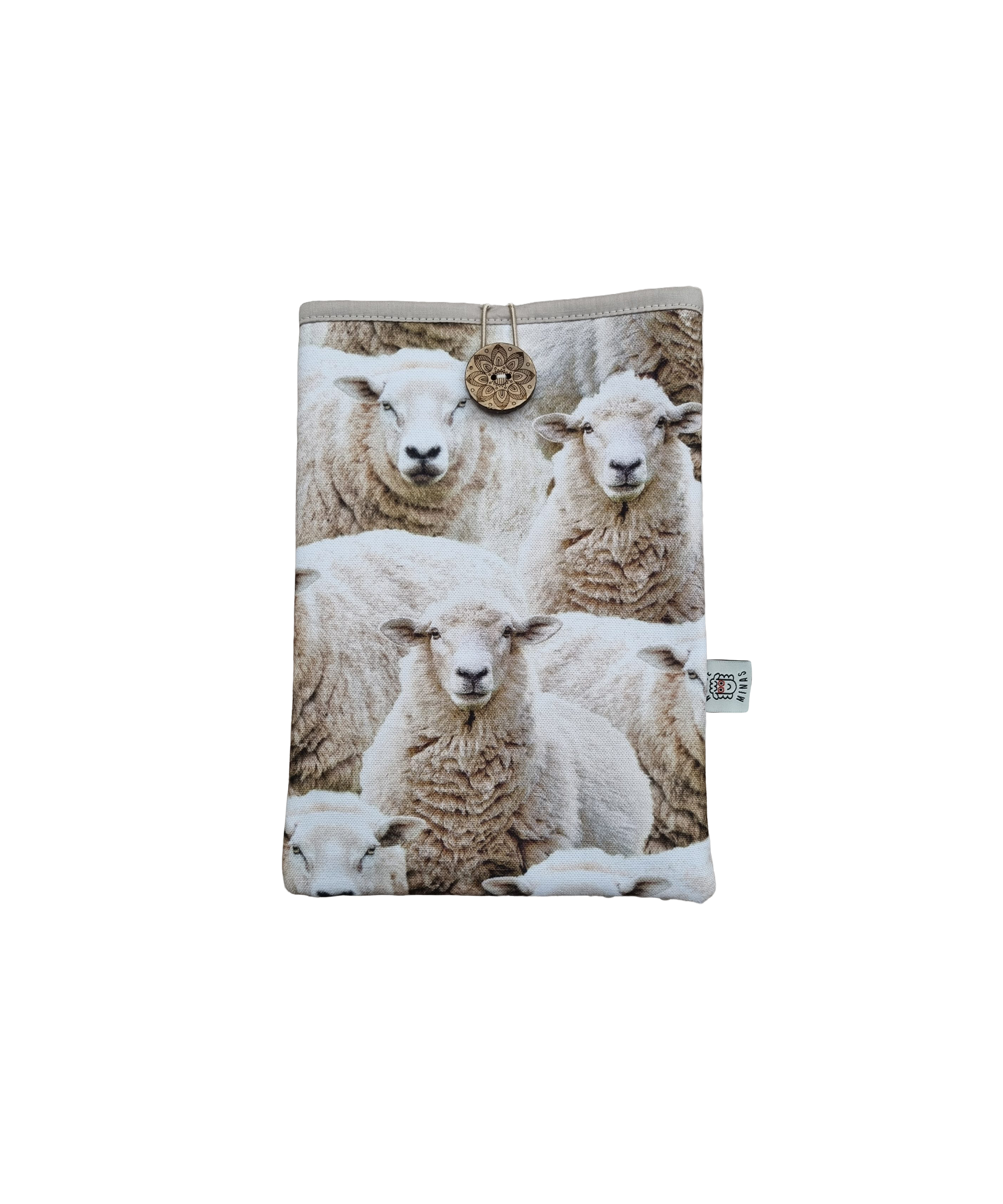 Boek / tablet sleeve - schapen