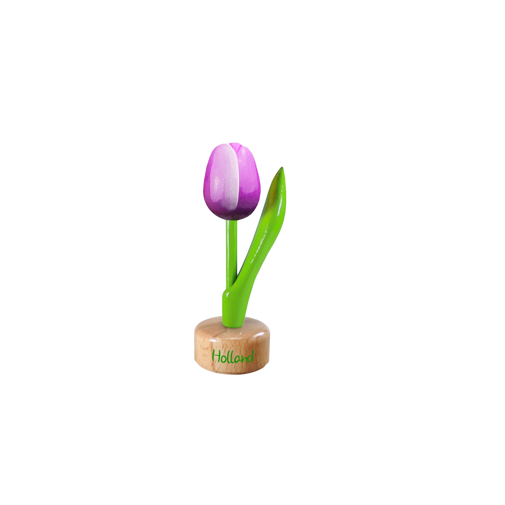 Tulip wood on base 20cm